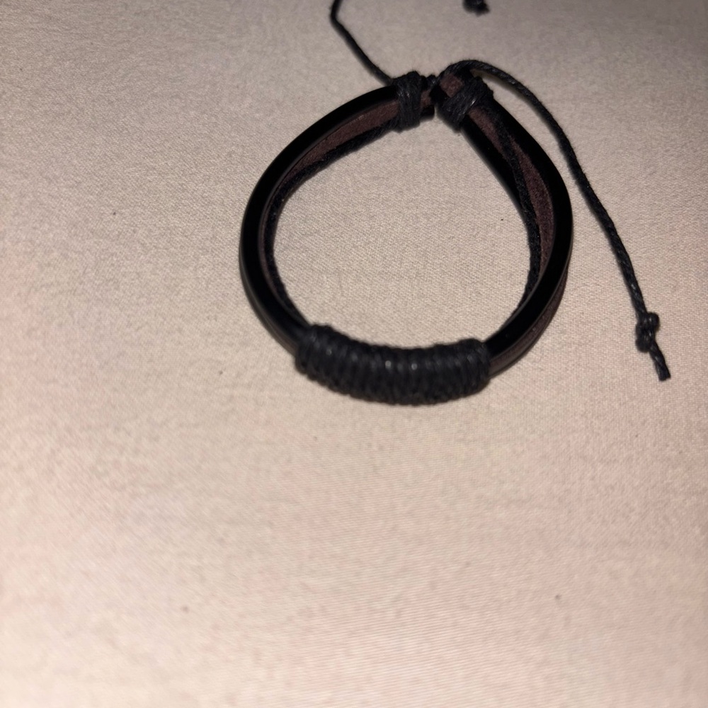 Black Braided Bracelet